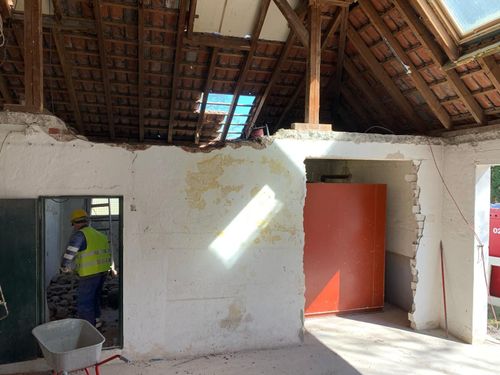Kiesbett Fundament