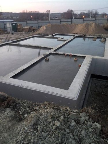Glatte Betonfläche