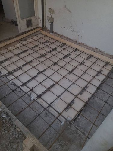 Betonboden Terrasse